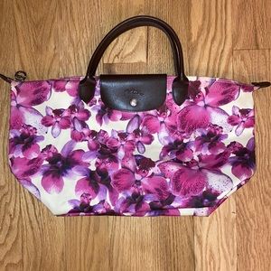 Longchamp Orchid Le Pliage (Limited edition)